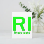 RIロードアイランドプレーングリーン ポストカード (スタンド正面)