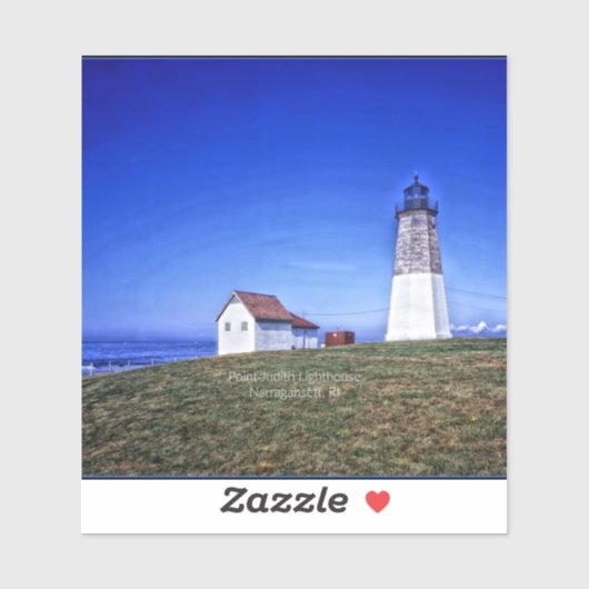 RI Point Judith Light house シール (シート)