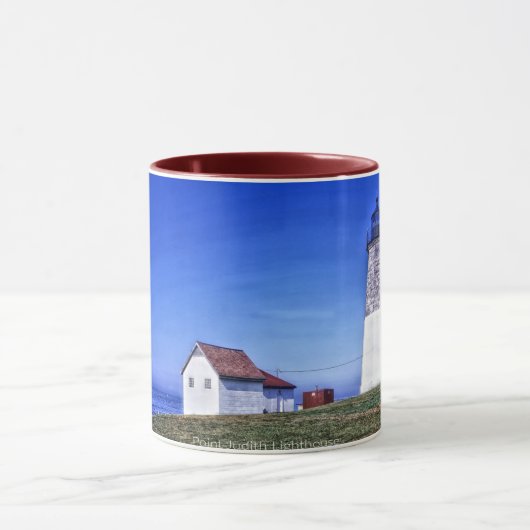 RI Point Judith Light house マグカップ (中央)