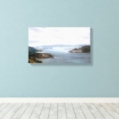 Ría de Ferrol (A Coruña)/Estuary of Ferrol キャンバスプリント (インサイチュ (ウッドフロア))