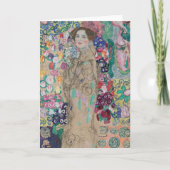 Ria Munkの死後のポートレートバイグスタフクリムト カード (正面)