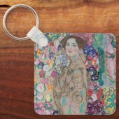 Ria Munkの死後のポートレートバイグスタフクリムト キーホルダー (正面)