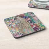 Ria Munkの死後のポートレートバイグスタフクリムト コースター (左側)