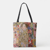 Ria Munkの死後のポートレートバイグスタフクリムト トートバッグ (裏面)