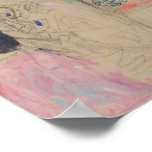 Ria Munkの死後のポートレートバイグスタフクリムト ポスター (角)