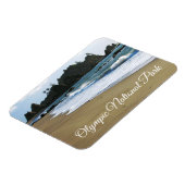 Rialtoのビーチ、オリンピック国立公園、ワシントン州 マグネット (左側)