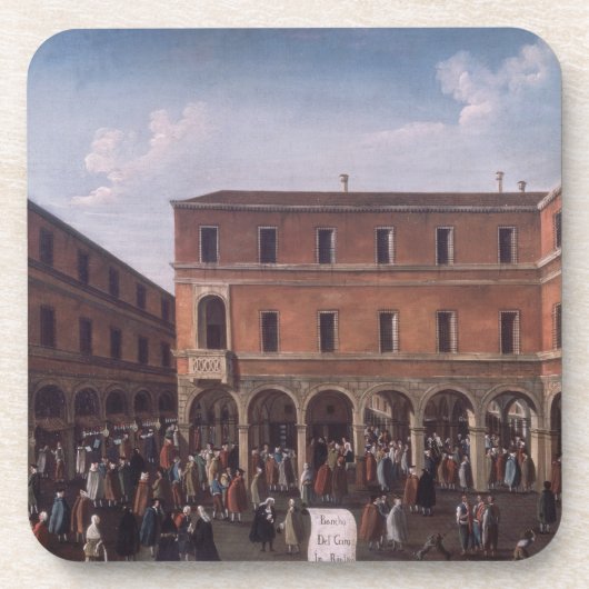 RialtoのBancho del Giro、ベニス コースター (正面)