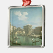 Rialto橋、ベニス メタルオーナメント (左)