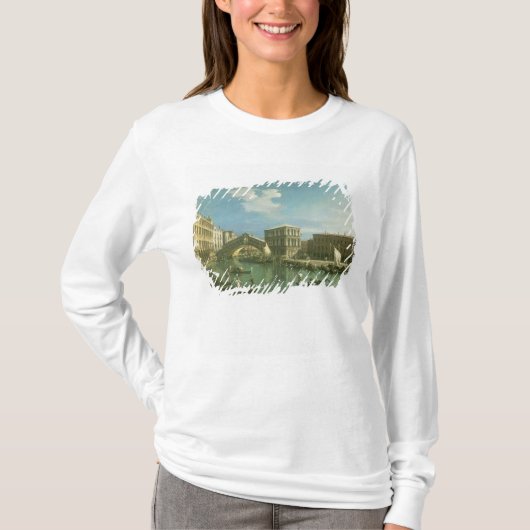 Rialto橋、ベニス Tシャツ (正面)