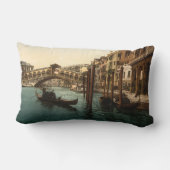 Rialto橋I、ベニス、イタリア ランバークッション (裏面)