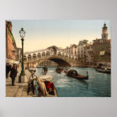 Rialto Bridge II, Venice, Italy ポスター (正面)