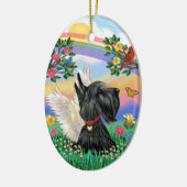 Rianbow Life – スコティッシュテリア セラミックオーナメント (左)