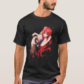 Rias Gremory Oppai Ecchi High School DxD Tシャツ (正面)