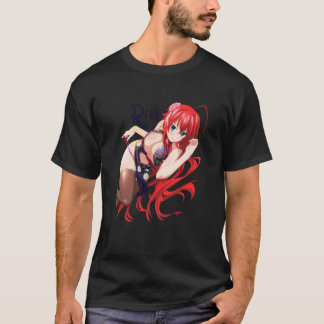 Rias Gremory Oppai Ecchi High School DxD Tシャツ