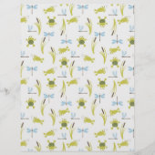 Ribbitスクラップブック紙両面 (正面)