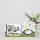 Ribbit FrogとDragonflyの誕生のお知らせ 案内状 (スタンド正面)