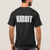Ribbit Tシャツ (裏面)