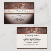 Ribblesdale IIIのプロフェッショナルの名刺 名刺 (正面/裏面)