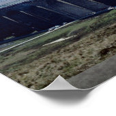 Ribblhead Viaduct, E上の蒸気列車「緑の矢印」 ポスター (角)