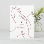 Ribbon Bows – Modern Happy Valentine’s Day  シーズンカード (スタンド正面)