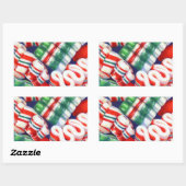 RIBBON CANDY長方形シール 長方形シール (シート)