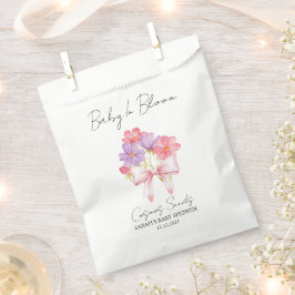 Ribbon | Cosmos Seeds Baby Shower Favor Bag フェイバーバッグ