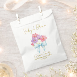Ribbon | Cosmos Seeds Baby Shower Favor Bag フェイバーバッグ