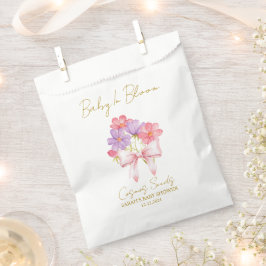 Ribbon | Cosmos Seeds Baby Shower Favor Bag フェイバーバッグ