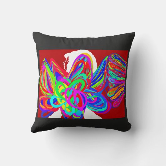 Ribbon Fairy's Day Out クッション (裏面)