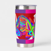 Ribbon Fairy's Day Out  保温保冷タンブラー (左面)