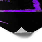 Ribbon Heart Overdose Awareness 1  ポスター (角)