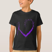 Ribbon Heart Overdose Awareness 1  Tシャツ (正面)