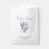 Ribbon | Lavender Seeds Baby Shower Favor Bag フェイバーバッグ (正面)