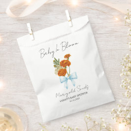 Ribbon | Marigold Seeds Baby Shower Favor Bag フェイバーバッグ