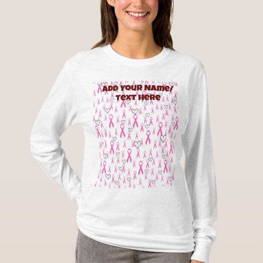 Ribbon of Love and Support - Tシャツ (正面)