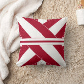 Ribbonesqueの基本的で、白い装飾用クッション クッション (ブランケット)