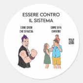 ribellione ラウンドシール (正面)