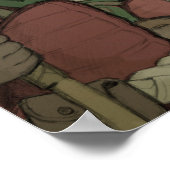 Ribenguo Warbandのポスター ポスター (角)