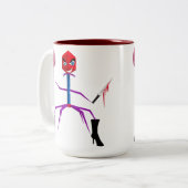 RiCアイコンマグ ツートーンマグカップ (正面左)