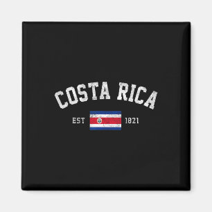 Rica Est. 1821 Costa Rican Flag Independence Day マグネット