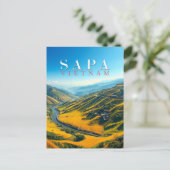 Rice fields in Sapa, Vietnam  ポストカード (スタンド正面)