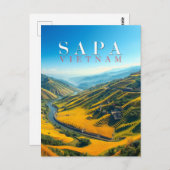 Rice fields in Sapa, Vietnam  ポストカード (正面/裏面)