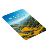 Rice fields in Sapa, Vietnam  マグネット (右側)