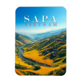 Rice fields in Sapa, Vietnam  マグネット (縦)
