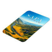 Rice fields in Sapa, Vietnam  マグネット (左側)