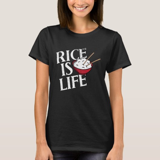Rice Is Life Tシャツ (正面)