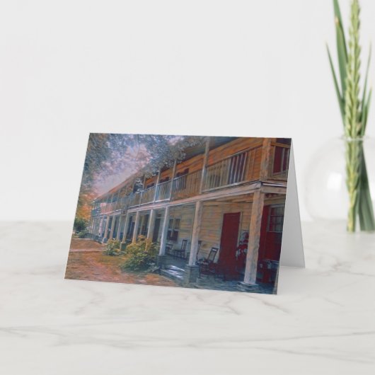 Rice’s-Hughlett’s Tavern c. 1935 サンキューカード (正面)