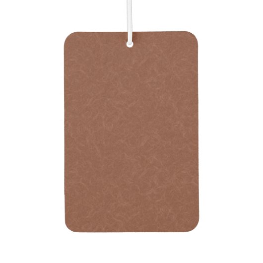 Rich brown  textured swirling  pattern カーエアーフレッシュナー (正面)