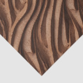 Rich Cocoa Swirl Texture Seamless Brown Abstract 薄葉紙 (詳細)