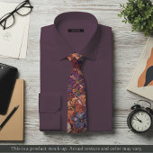 Rich Impressionist Floral Necktie ネクタイ